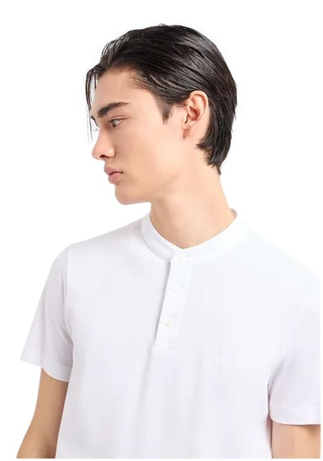 Polo slim fit in cotone organico ASV ARMANI EXCHANGE | Polo | 3DZFHZ ZJXHZ1100